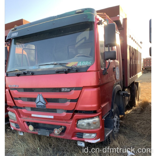 Digunakan HOWO 6x4 336 Dump Truck 40Ton Tipper